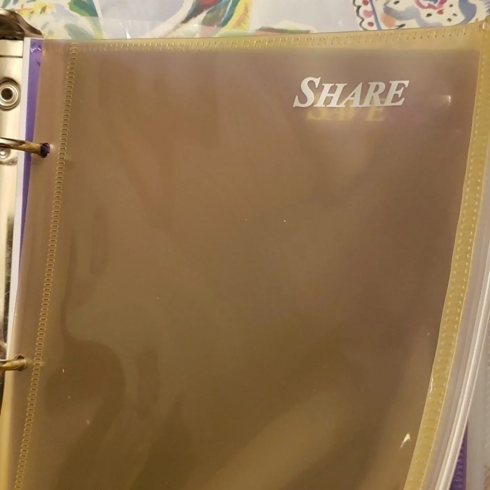 BEGINNING Personal financial organizer